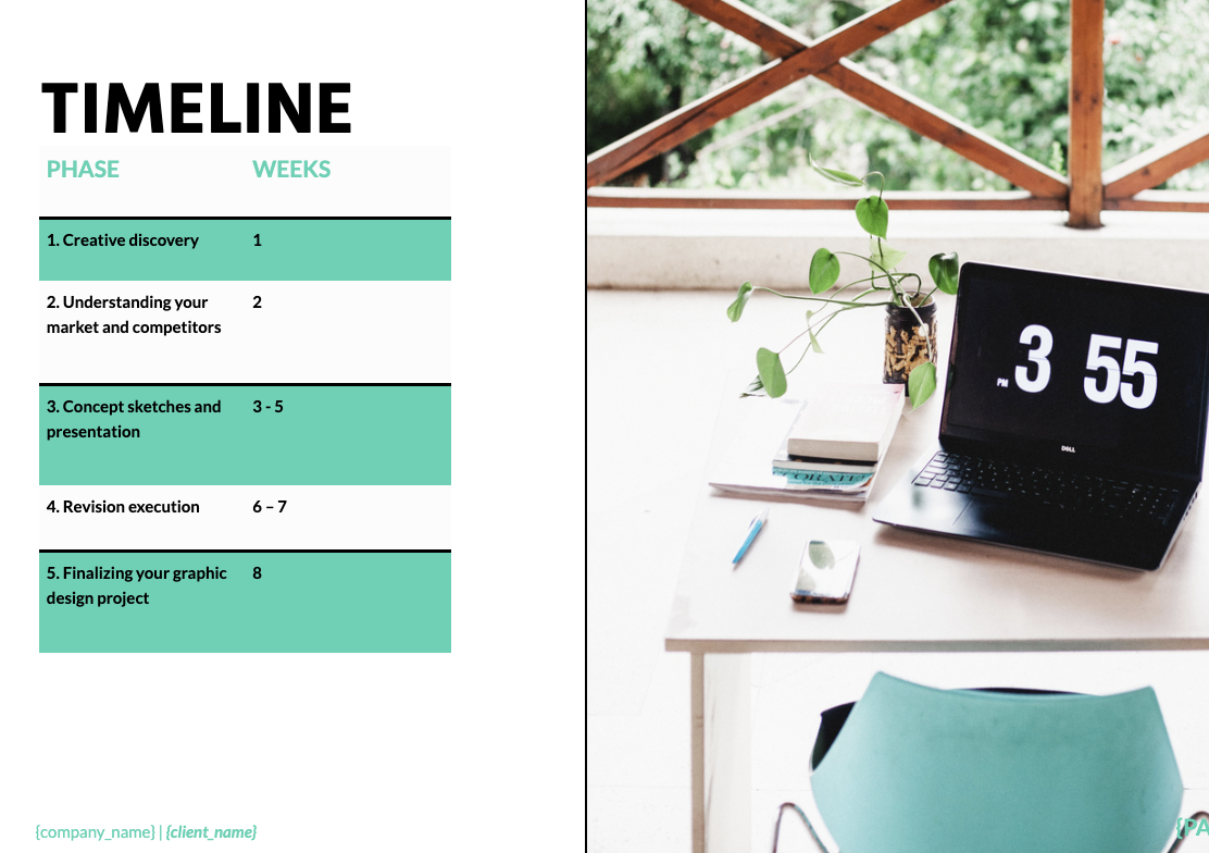 Graphic Design Proposal Template